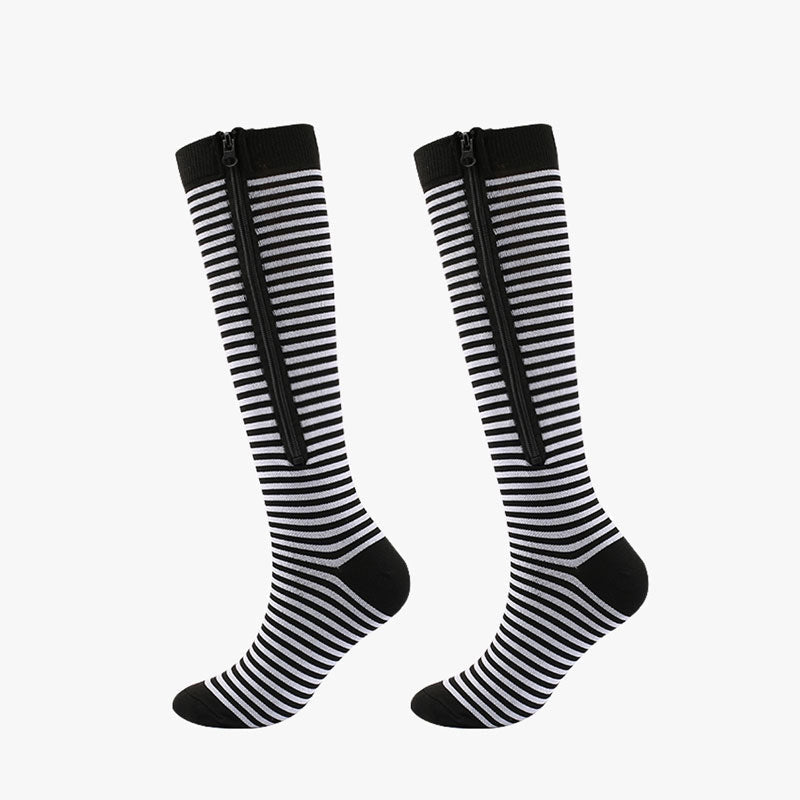 🏃♂️ EasyZip Compression Socks – Zipper Support Socks for Swollen Legs & Everyday Comfort 👣💙