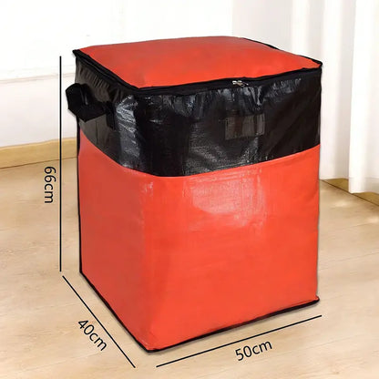 Collapsible Storage & Moving Bag - Extra-Large Space-Saving Organizer for Home, Bedding, Clothes & Moving Supplies