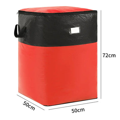 Collapsible Storage & Moving Bag - Extra-Large Space-Saving Organizer for Home, Bedding, Clothes & Moving Supplies