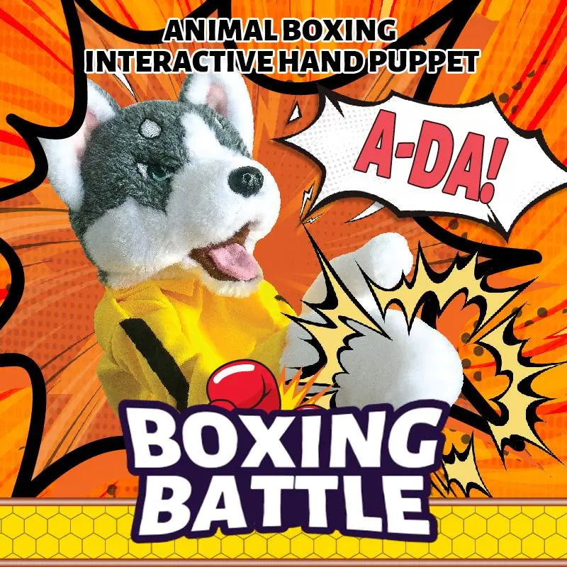 A-Da Animal Boxing Hand Puppet - Bruce Lee Style Kids' Interactive Colorful Boxing Fight Toy
