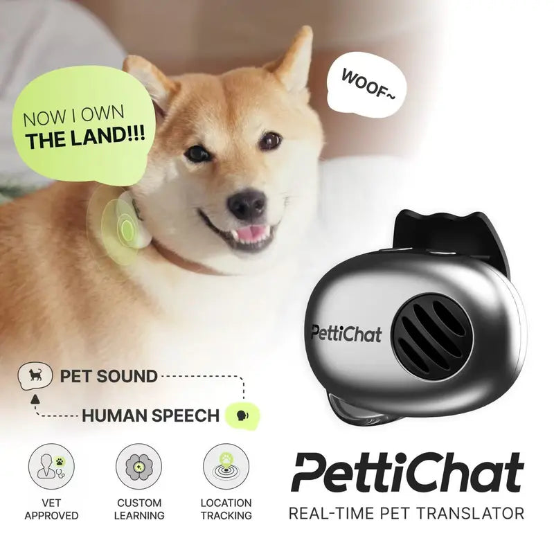 Smart Pet Communicator Collar for Dogs & Cats