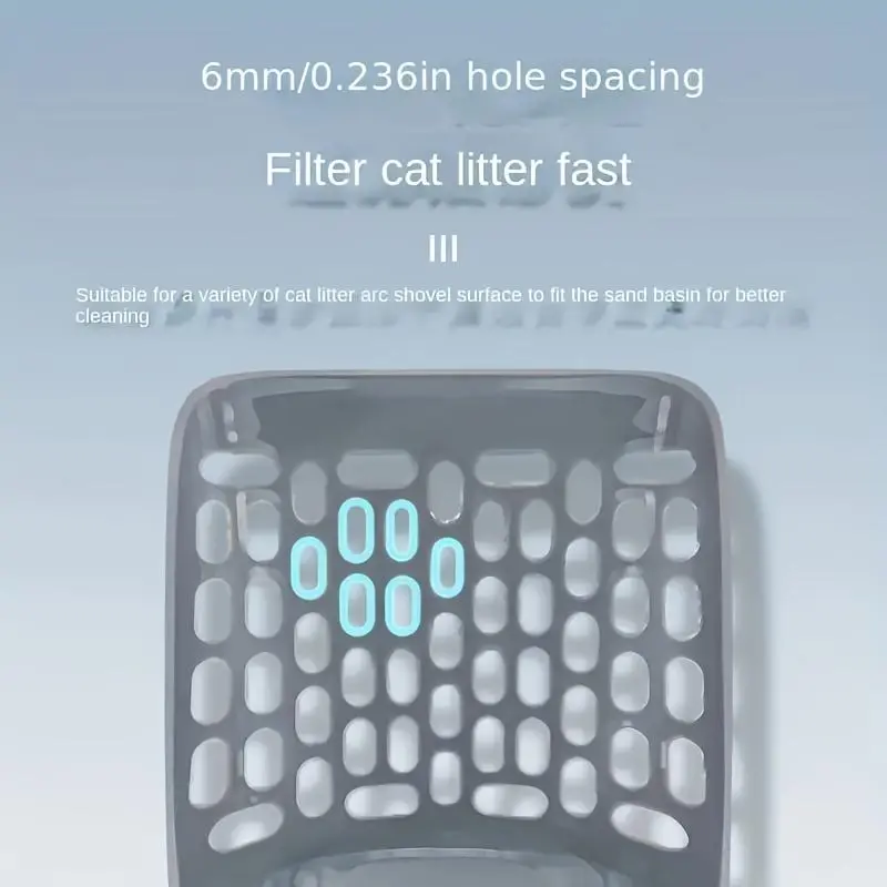 Portable Integrated Cat Litter Scoop Trash Can Set with Garbage Bag - Convenient Pet Waste Collection Kit