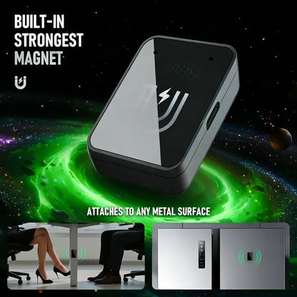 Mini Magnetic Voice Recorder – AI Noise Reduction, 45H Battery, 16.9g