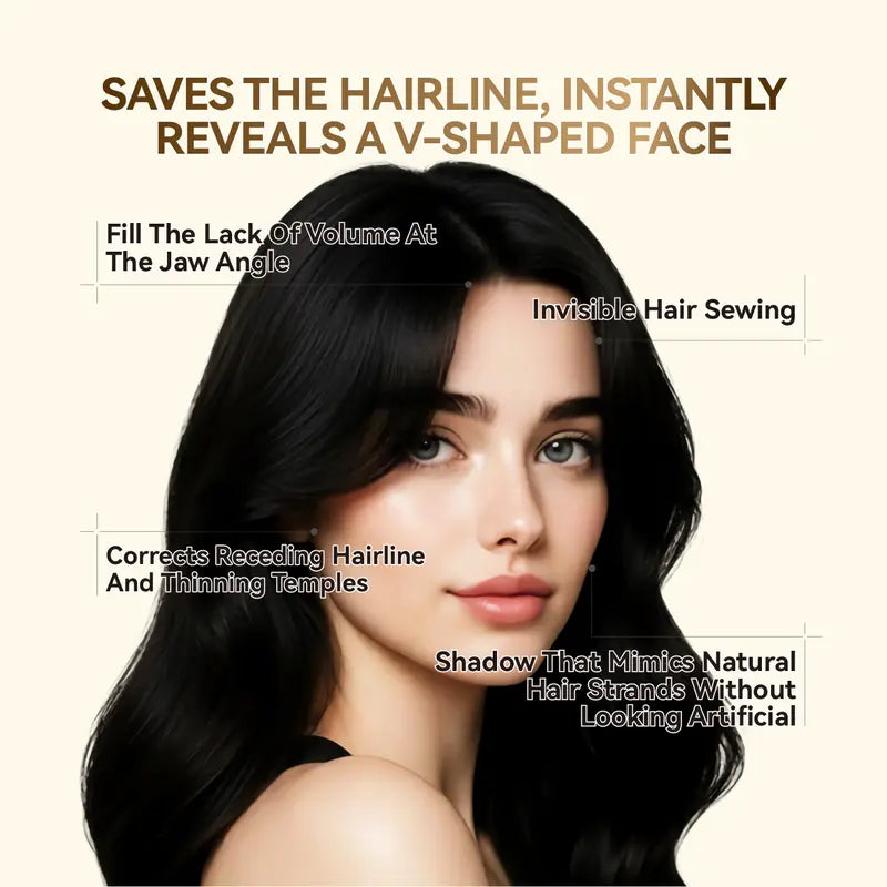 Springorigin Hairline Powder – Root Touch Up, Gray Coverage & Hairline Concealer, 48H Stain-Proof, for Women & Men
