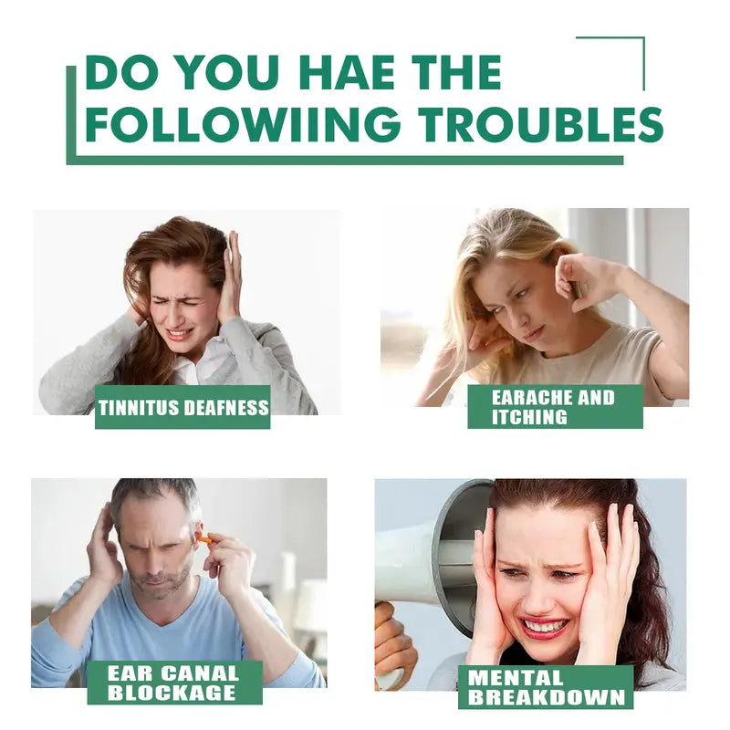 Tinnitus Relief Ear Drops – Gentle Earwax Removal, Soothing Ear Discomfort and Ringing, Daily Ear Care Solution