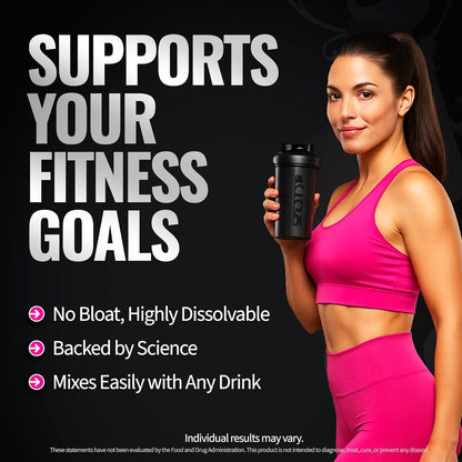 Bold Buns Creatine for Women – Booty Builder Supplement with Collagen & BCAA