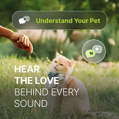 Smart Pet Communicator Collar for Dogs & Cats