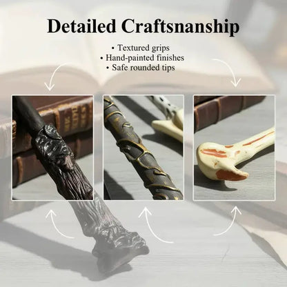 Fantasy Resin Magic Wand – Magical Mist Effect Role-Playing Prop