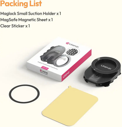 Ulanzi MA39 MagLock Magnetic Phone Mount Desktop Stand with Suction Bottom
