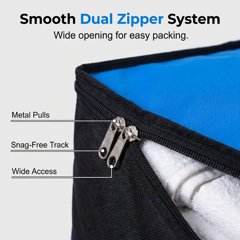 Collapsible Storage & Moving Bag - Extra-Large Space-Saving Organizer for Home, Bedding, Clothes & Moving Supplies