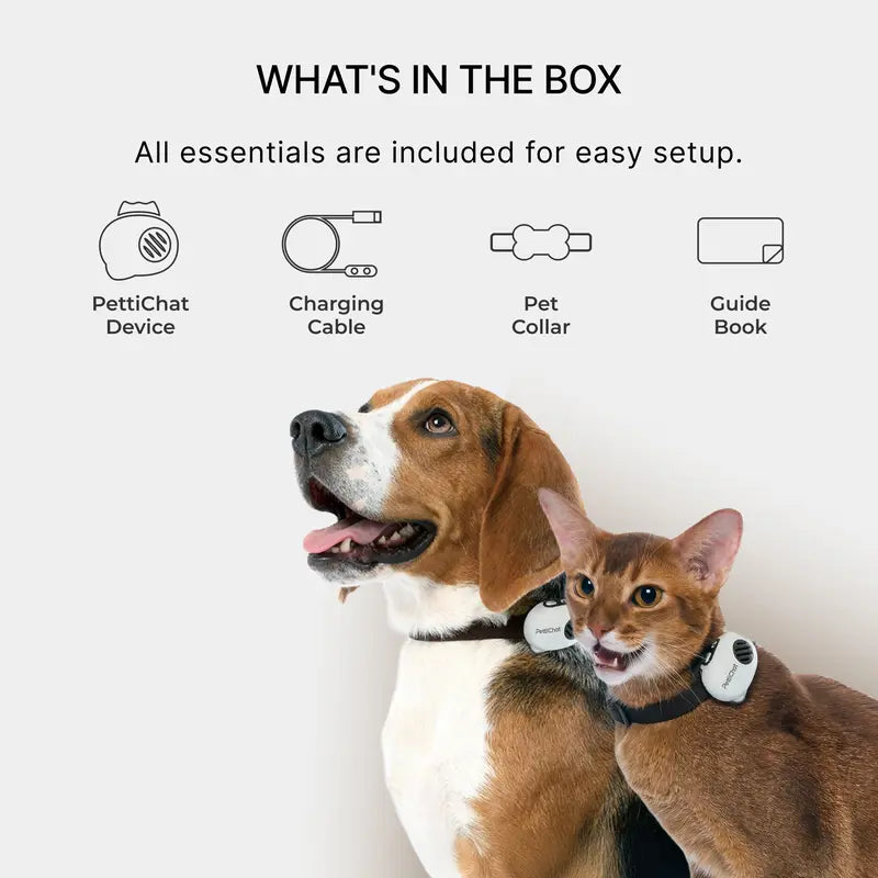 Smart Pet Communicator Collar for Dogs & Cats