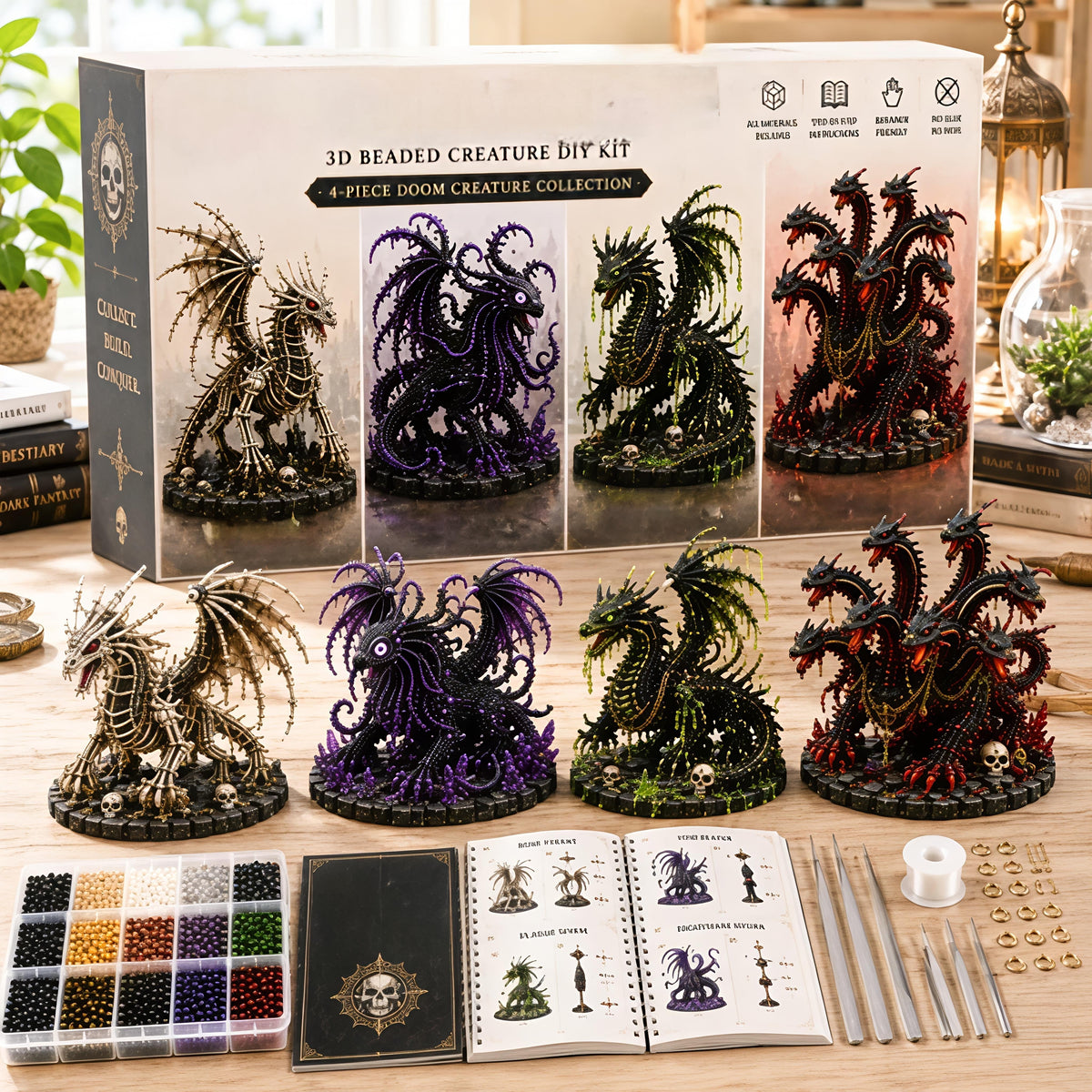 3D Beaded Animal & Fantasy DIY Collection