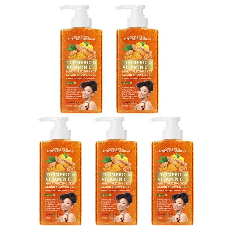 Turmeric Vitamin C Scrub Body Wash 500ml