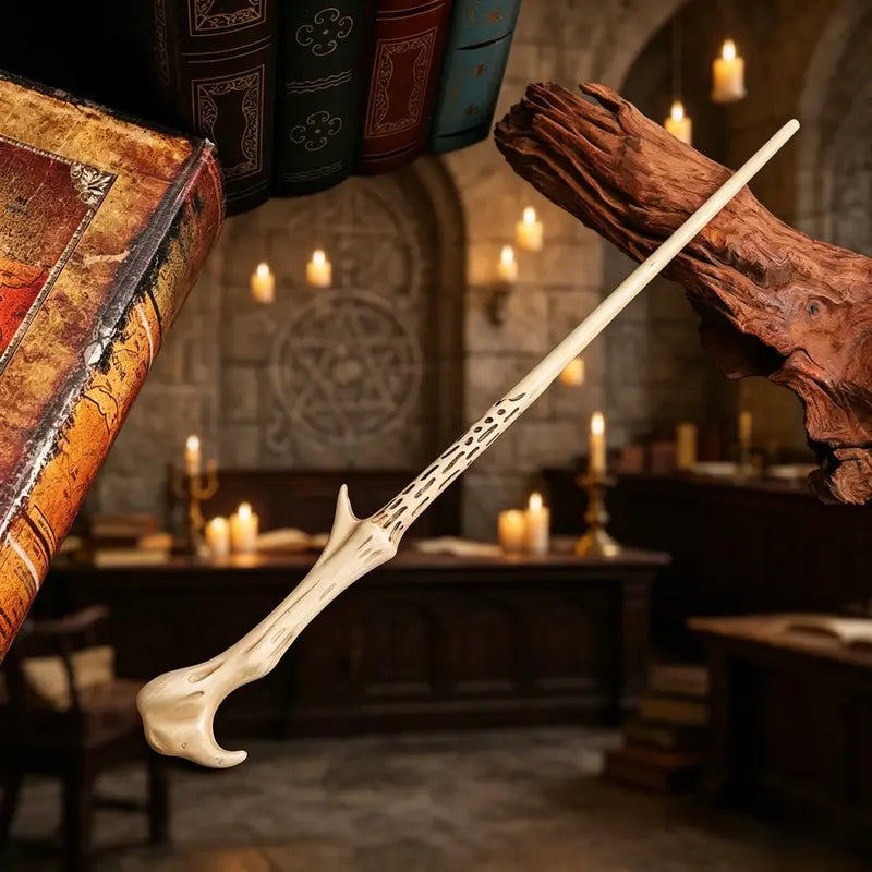 Fantasy Resin Magic Wand – Magical Mist Effect Role-Playing Prop