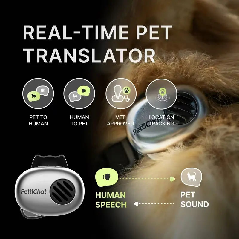 Smart Pet Communicator Collar for Dogs & Cats