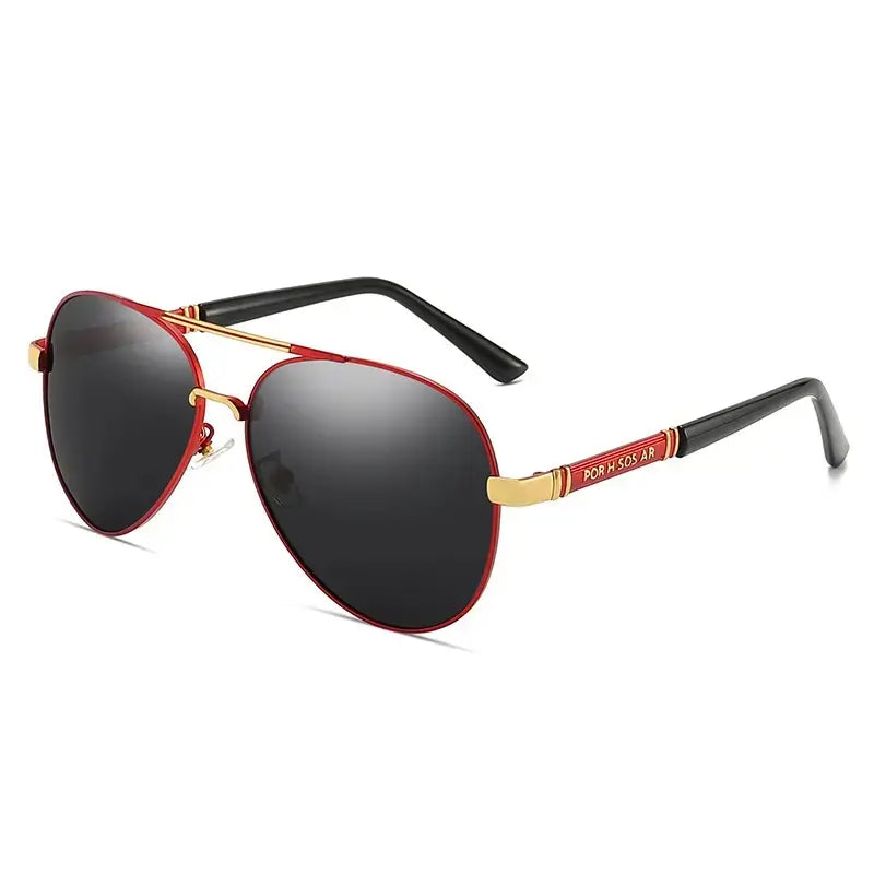 Aviator Sunglasses  — Polarized Metal Frame Unisex Shades for Beach, Vacation & Daily Wear
