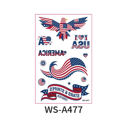 World Cup Country Flag Temporary Tattoos – Show Your Team Pride! （10PCS）